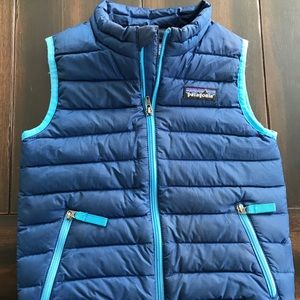Toddler boys Patagonia  blue vest 3T